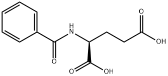 N-benzoyl-DL-glutamic acid  Structure