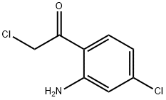 Ethanone, 1-(2-amino-4-chlorophenyl)-2-chloro- (9CI) 구조식 이미지