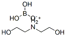 bis(2-hydroxyethyl)ammonium dihydrogen orthoborate 구조식 이미지
