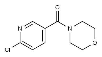 4-[(6-chloropyridin-3-yl)carbonyl]morpholine Structure