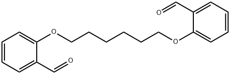 2,2’-(1,6-Hexanediyldioxy)bisbenzaldehyde 구조식 이미지