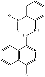 4-Chloro-1(2H)-phthalazinone 2-nitrophenyl hydrazone Structure