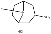 8-메틸-8-아자비시클로[3.2.1]옥탄-3-아민디히드로클로라이드 구조식 이미지