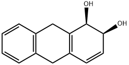 1,2-Anthracenediol, 1,2,9,10-tetrahydro-, (1R,2S)- (9CI) 구조식 이미지