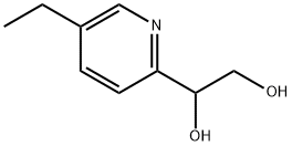 1-(5-Ethylpyridin-2-yl)ethane-1,2-diol  구조식 이미지