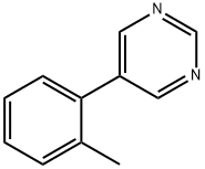 Pyrimidine, 5-(2-methylphenyl)- (9CI) 구조식 이미지