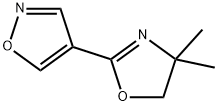 Isoxazole, 4-(4,5-dihydro-4,4-dimethyl-2-oxazolyl)- (9CI) Structure