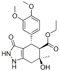 ethyl (4S,5R,6S)-4-(3,4-dimethoxyphenyl)-6-hydroxy-6-methyl-3-oxo-2,4, 5,7-tetrahydro-1H-indazole-5-carboxylate 구조식 이미지