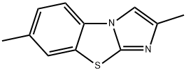 2,7-DIMETHYLIMIDAZO[2,1-B]BENZOTHIAZOLE Structure