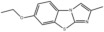 7-ETHOXY-2-METHYLIMIDAZO[2,1-B]BENZOTHIAZOLE 구조식 이미지
