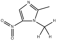 Dimetridazol-D3, Vetranal 구조식 이미지