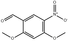 2,4-dimethoxy-5-nitro-benzaldehyde Structure