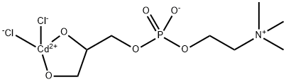 L-ALPHA-GLYCEROPHOSPHORYLCHOLINE 1:1 CADMIUM CHLORIDE ADDUCT Structure