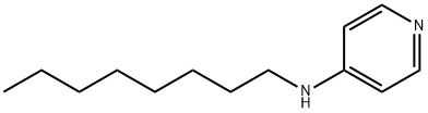 N-octylpyridin-4-amine 구조식 이미지