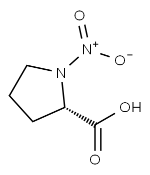 L-Proline, 1-nitro- (9CI) 구조식 이미지