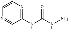 Hydrazinecarboxamide,  N-pyrazinyl-  (9CI) Structure