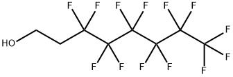 3,3,4,4,5,5,6,6,7,7,8,8,8-트라이드카플루오로-1-옥탄올 구조식 이미지