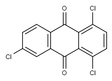 1,4,6-trichloroanthraquinone 구조식 이미지