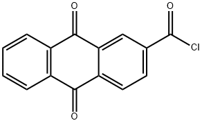 ANTHRAQUINONE-2-CARBONYL CHLORIDE 구조식 이미지