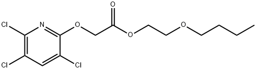 Triclopyr 2-butoxyethyl ester 구조식 이미지