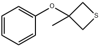 Thietane, 3-methyl-3-phenoxy- (9CI) Structure
