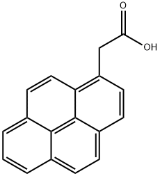 1-PYRENEACETIC ACID Structure