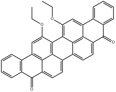 16,17-diethoxyviolanthrene-5,10-dione  Structure