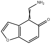 5(4H)-벤조푸라논,4-(아미노메틸렌)- 구조식 이미지