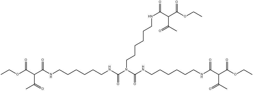 diethyl 2,24-diacetyl-13-[6-[[2-(ethoxycarbonyl)-1,3-dioxobutyl]amino]hexyl]-3,12,14,23-tetraoxo-4,11,13,15,22-pentaazapentacosanedioate 구조식 이미지
