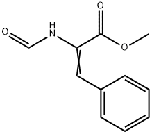 (Z)-2-FORMYLAMINO-3-PHENYL-ACRYLIC ACID METHYL ESTER Structure