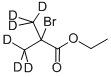 ETHYL 2-BROMO-2-METHYL-D3-PROPIONATE-3,3,3-D3 구조식 이미지