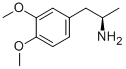 (R)-1-(3,4-DIMETHOXYPHENYL) 2-PROPANAMINE Structure