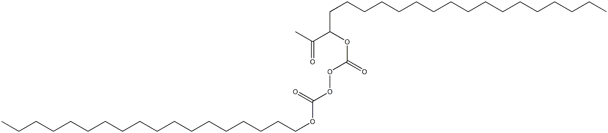 아세틸(옥타데실옥시)카르보닐퍼옥사이드 구조식 이미지