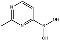 Boronic acid, (2-methyl-4-pyrimidinyl)- (9CI) Structure