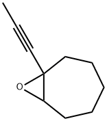 8-Oxabicyclo[5.1.0]octane, 1-(1-propynyl)- (9CI) 구조식 이미지
