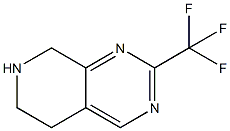 2-(트리플루오로메틸)-5,6,7,8-테트라하이드로피리도[3,4-D]피리미딘 구조식 이미지