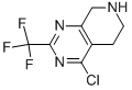 4-chloro-2-(trifluoromethyl)-5,6,7,8-tetrahydropyrido[3,4-d]pyrimidine Structure