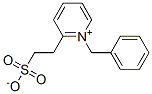 1-(benzyl)-2-(2-sulphonatoethyl)pyridinium 구조식 이미지
