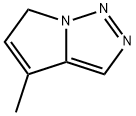 6H-Pyrrolo[1,2-c][1,2,3]triazole,4-methyl-(9CI) 구조식 이미지