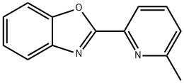 2-(6-methylpyridin-2-yl)-benzooxazole 구조식 이미지