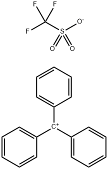 TRITYLIUM TRIFLATE Structure