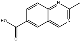 6-퀴나졸린카르복실산,2-메틸-(9CI) 구조식 이미지