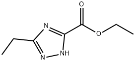 1H-1,2,4-Triazole-3-carboxylicacid,5-ethyl-,ethylester(9CI) 구조식 이미지