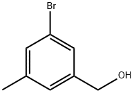 (3-broMo-5-Methylphenyl)메탄올 구조식 이미지