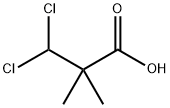3,3-dichloro-2,2-dimethylpropionic acid Structure