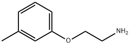 2-(3-METHYLPHENOXY)ETHANAMINE Structure