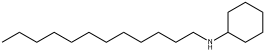 Cyclohexyldodecylamine Structure