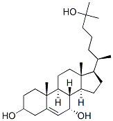 7α,25-dihydroxy Cholesterol 구조식 이미지