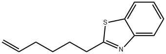 Benzothiazole, 2-(5-hexenyl)- (9CI) 구조식 이미지