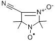 4-CYANO-2,2,5,5-TETRAMETHYL-3-IMIDAZOLINE-3-OXIDE-1-OXYL 구조식 이미지